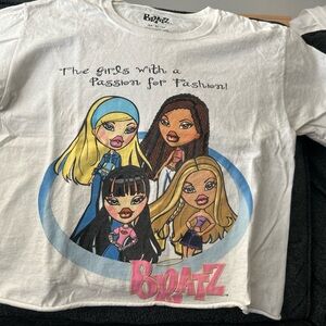Bratz White Graphic Tank Top - The Girls With A Passion For Fashion